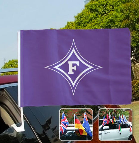 Furman Paladins NCAAB Car Window Flag