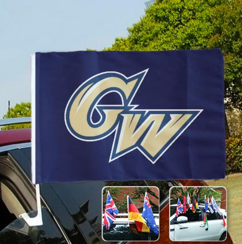 George Washington Colonials NCAAB Car Window Flag