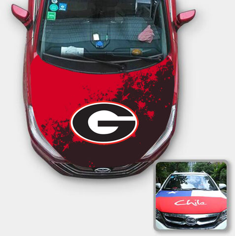 Georgia Bulldogs NCAA Car Auto Hood Engine Cover Protector