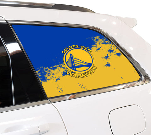 Golden State Warriors NBA Rear Side Quarter Window Vinyl Decal Stickers Fits Jeep Grand