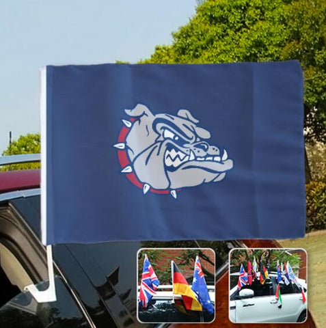 Gonzaga Bulldogs NCAAB Car Window Flag