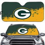 Green Bay Packers NFL Car Windshield Sun Shade Universal Fit Sunshade