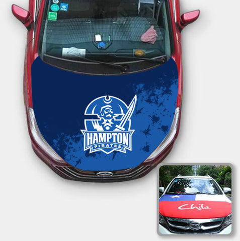 Hampton Pirates NCAA Car Auto Hood Engine Cover Protector