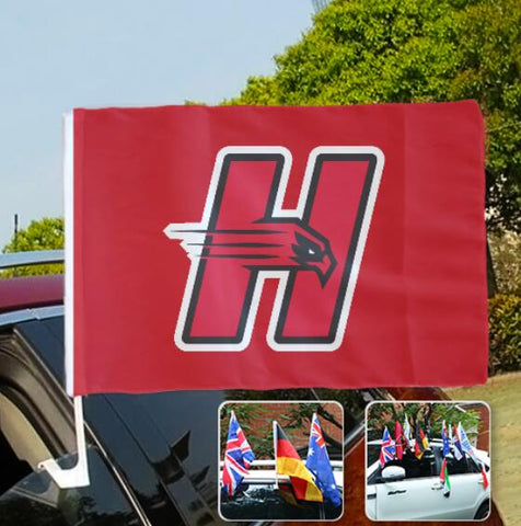 Hartford Hawks NCAAB Car Window Flag