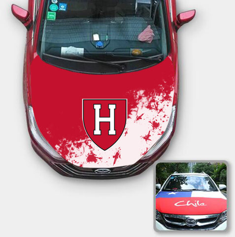 Harvard Crimson NCAA Car Auto Hood Engine Cover Protector