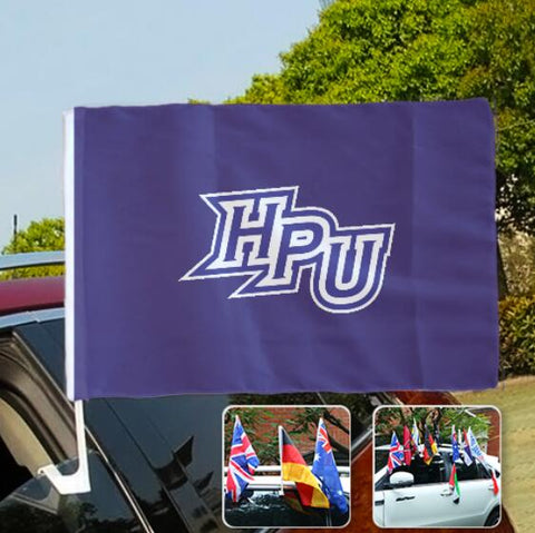 High Point Panthers NCAAB Car Window Flag