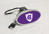 Holy Cross Crusaders NCAA Hitch Cover LED Brake Light for Trailer