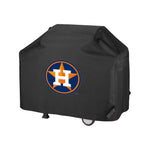 Houston Astros MLB BBQ Barbeque Outdoor Black Waterproof Cover