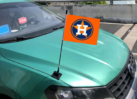 Houston Astros MLB Car Hood Flag