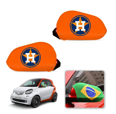 Houston Astros MLB Car rear view mirror cover-View Elastic