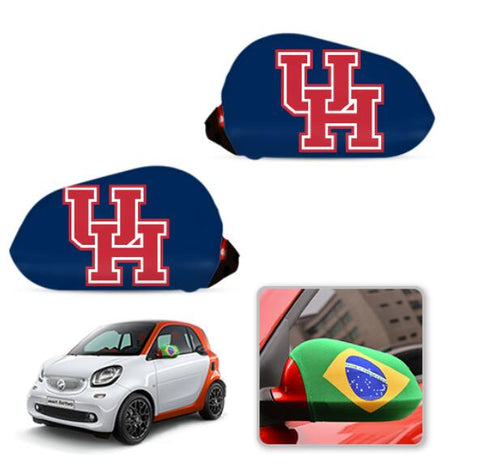 Houston Cougars NCAAB Car rear view mirror cover-View Elastic