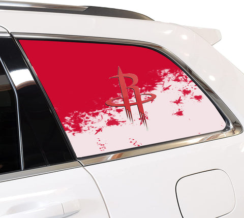 Houston Rockets NBA Rear Side Quarter Window Vinyl Decal Stickers Fits Jeep Grand