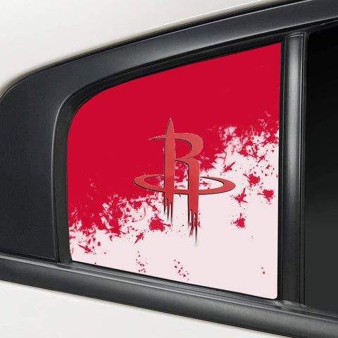 Houston Rockets NBA Rear Side Quarter Window Vinyl Decal Stickers Fits Dodge Charger