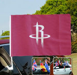 Houston Rockets NBA Car Window Flag