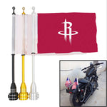 Houston Rockets NBA Motocycle Rack Pole Flag