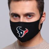 Houston Texans NFL Face Mask Cotton Guard Sheild 2pcs