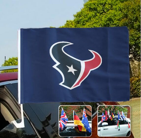 Houston Texans NFL Car Window Flag