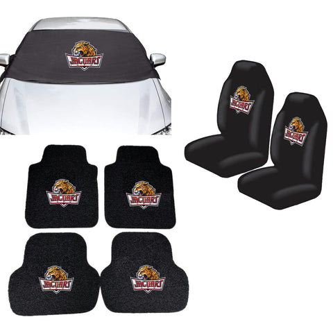 IUPUI Jaguars NCAA Car Front Windshield Cover Seat Cover Floor Mats