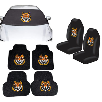 Idaho State Bengals NCAA Car Front Windshield Cover Seat Cover Floor Mats