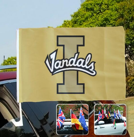 Idaho Vandals NCAAB Car Window Flag