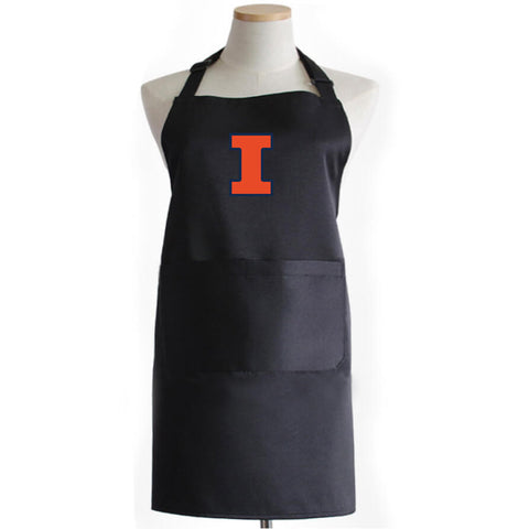 Illinois Fighting Illini NCAA BBQ Kitchen Apron Men Women Chef