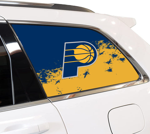 Indiana Pacers NBA Rear Side Quarter Window Vinyl Decal Stickers Fits Jeep Grand