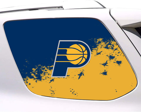 Indiana Pacers NBA Rear Side Quarter Window Vinyl Decal Stickers Fits Toyota 4Runner