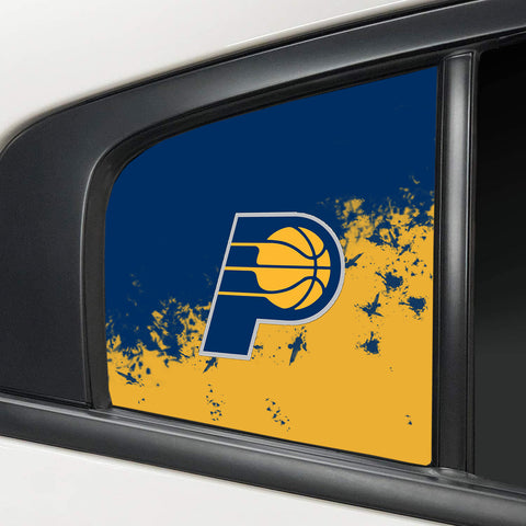 Indiana Pacers NBA Rear Side Quarter Window Vinyl Decal Stickers Fits Dodge Charger