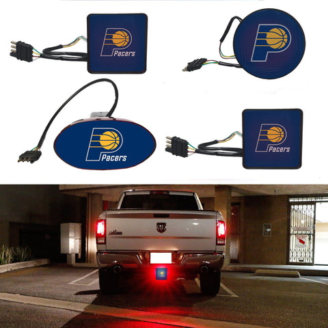 Indiana Pacers NBA Hitch Cover LED Brake Light for Trailer
