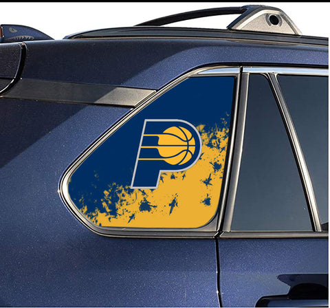 Indiana Pacers NBA Rear Side Quarter Window Vinyl Decal Stickers Fits Toyota Rav4