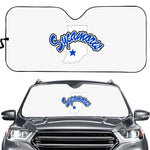 Indiana State Sycamores NCAA Car Windshield Sun Shade Universal Fit Sunshade