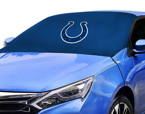 Indianapolis Colts NFL Car SUV Front Windshield Snow Cover Sunshade