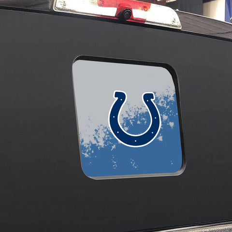 Indianapolis Colts NFL Rear Back Middle Window Vinyl Decal Stickers Fits Dodge Ram GMC Chevy Tacoma Ford