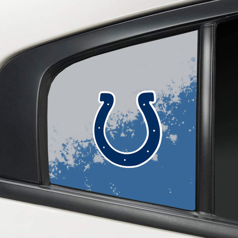 Indianapolis Colts NFL Rear Side Quarter Window Vinyl Decal Stickers Fits Dodge Charger