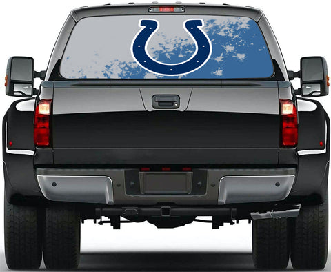 Indianapolis Colts NFL Truck SUV Decals Paste Film Stickers Rear Window