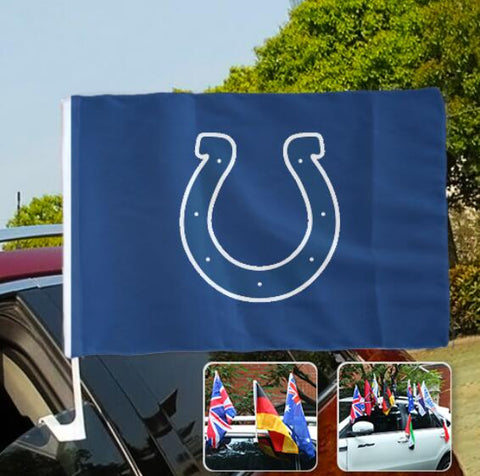 Indianapolis Colts NFL Car Window Flag