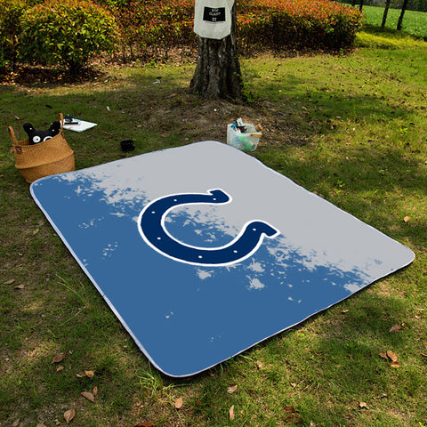 Indianapolis Colts NFL Picnic Blanket Mat Beach Outdoor Waterproof
