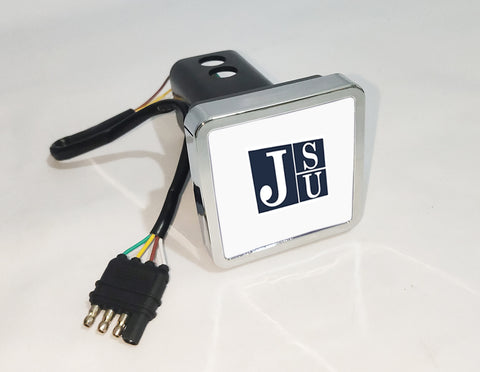 Jackson State Tigers NCAA Hitch Cover LED Brake Light for Trailer