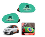 Jacksonville Dolphins NCAAB Car rear view mirror cover-View Elastic