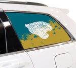 Jacksonville Jaguars NFL Rear Side Quarter Window Vinyl Decal Stickers Fits Jeep Grand