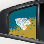 Jacksonville Jaguars NFL Rear Side Quarter Window Vinyl Decal Stickers Fits Dodge Charger