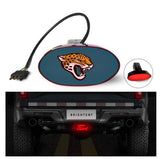 Jacksonville Jaguars NFL Hitch Cover LED Brake Light for Trailer