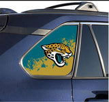 Jacksonville Jaguars NFL Rear Side Quarter Window Vinyl Decal Stickers Fits Toyota Rav4