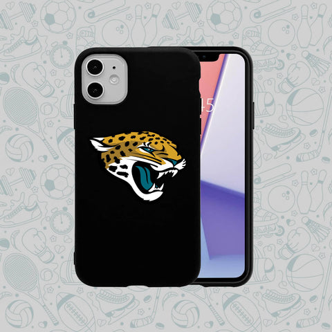 Phone Case Rubber Plastic NFL-Jacksonville Jaguars Print