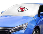 Kansas City Chiefs NFL Car SUV Front Windshield Snow Cover Sunshade