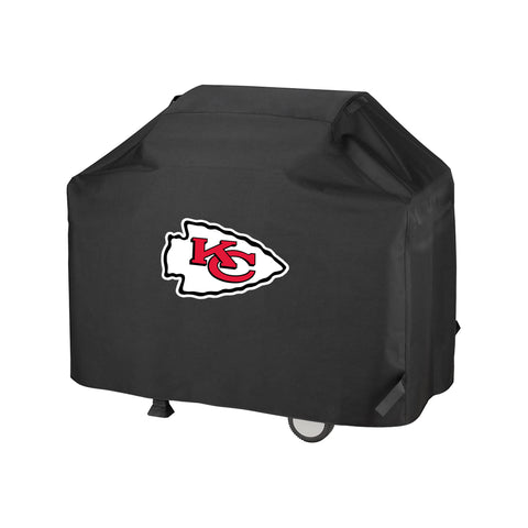 Kansas City Chiefs NFL BBQ Barbeque Outdoor Black Waterproof Cover