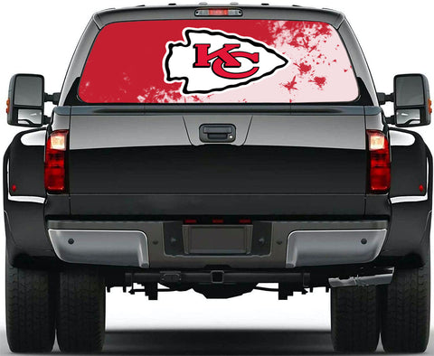 Kansas City Chiefs NFL Truck SUV Decals Paste Film Stickers Rear Window
