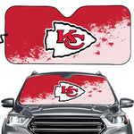 Kansas City Chiefs NFL Car Windshield Sun Shade Universal Fit Sunshade