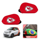 Kansas City Chiefs NFL Car rear view mirror cover-View Elastic