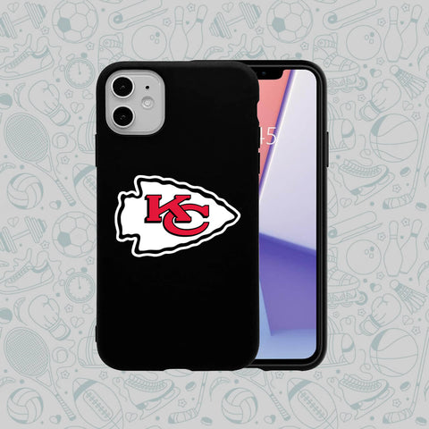 Phone Case Rubber Plastic NFL-Kansas City Chiefs Print